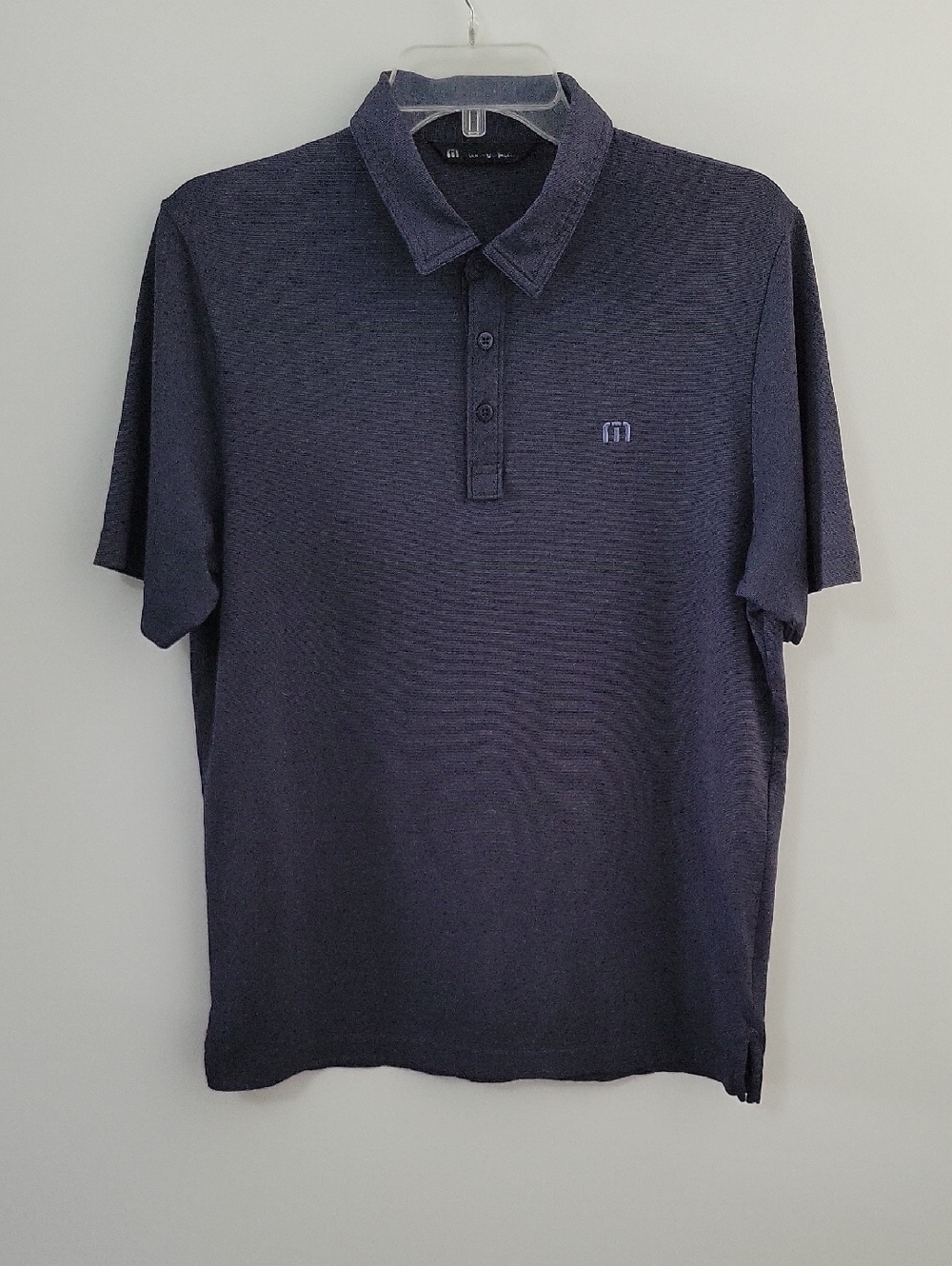 Travis Matthew Dark Navy Polo Shirt, Size Medium
